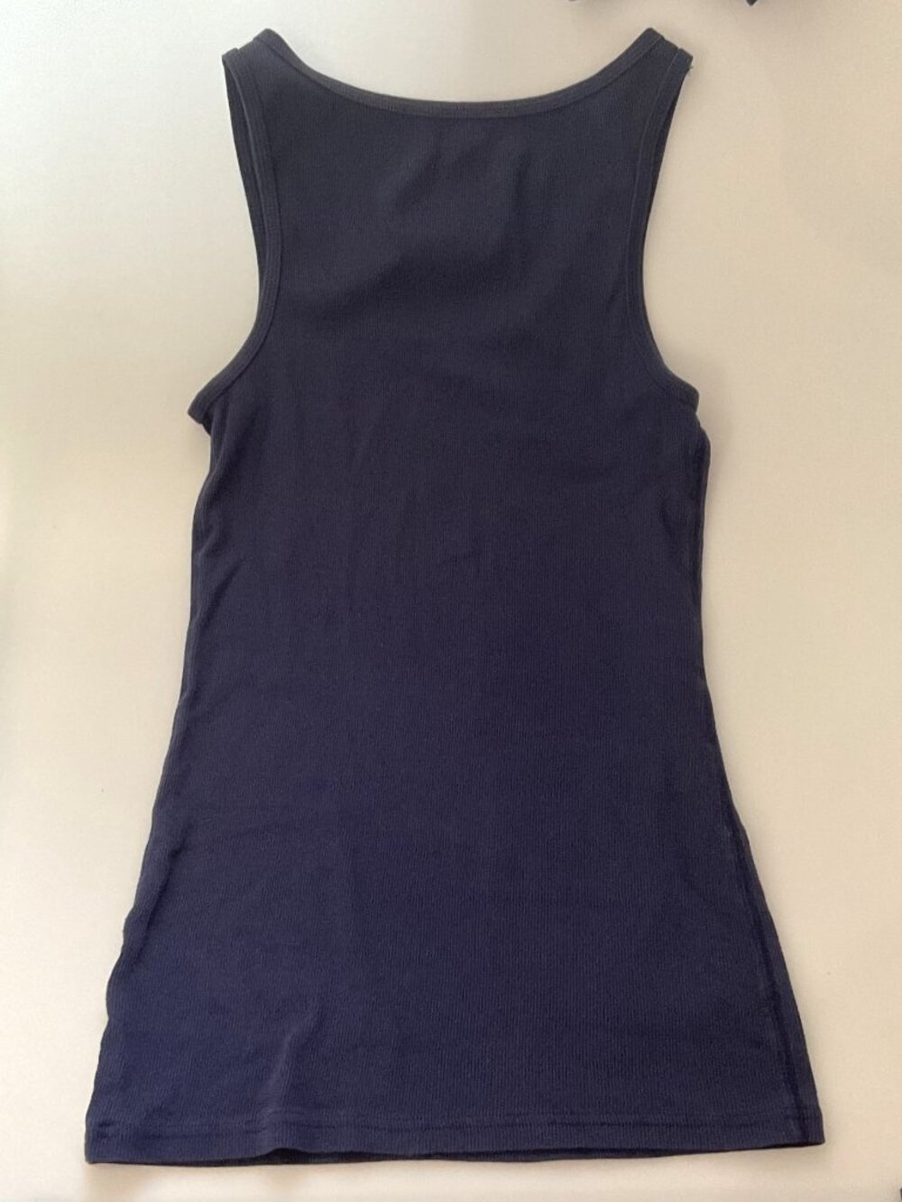 MUST HAVE BLUE RIBBED TANK TOPS BUNDLE (SET OF 2) - SIZE L 12-14 - Picture 15 of 16